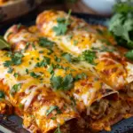 High Protein Chicken Enchiladas