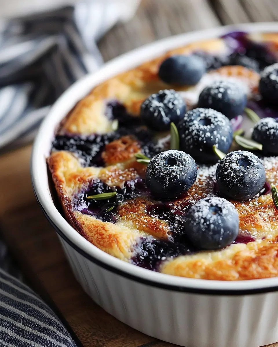 Blueberry Cottage Cheese Breakfast Bake: Easy &amp; Delicious Start