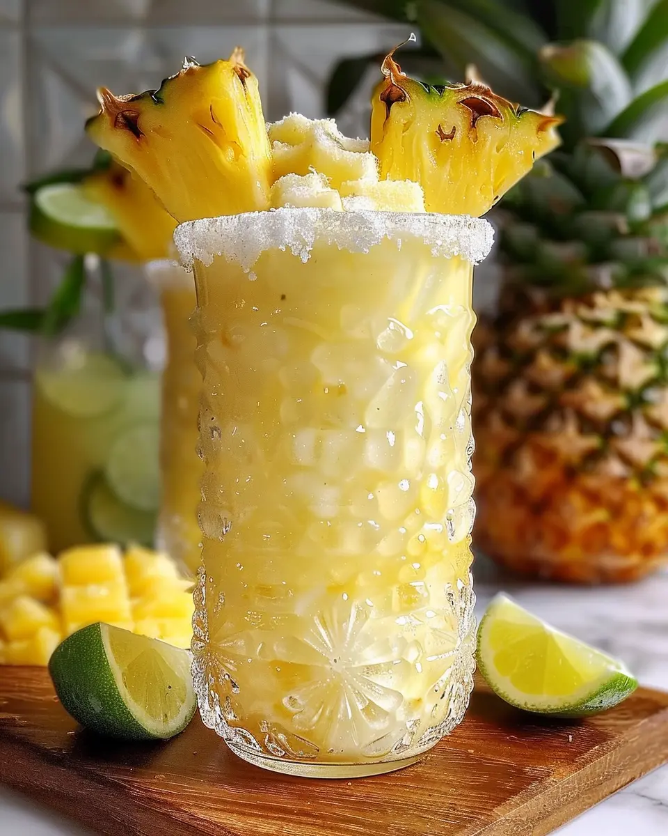 Non Alcoholic Piña Colada Punch: A Refreshingly Easy Tropical Treat