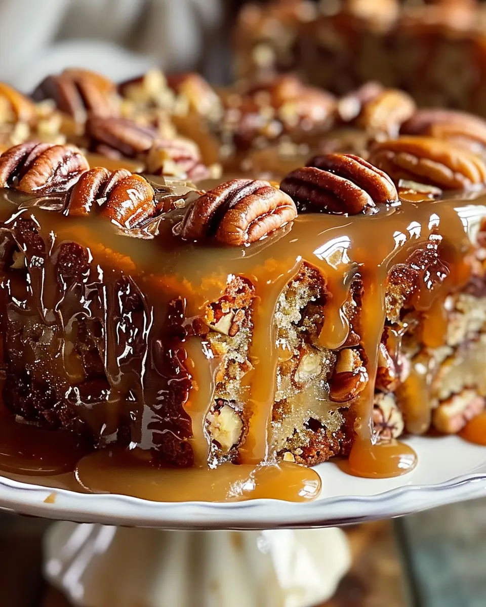 Caramel Pecan Banana Cake: The Best Indulgent Treat at Home