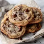Soft and Chewy Banana Chocolate Chip Cookies