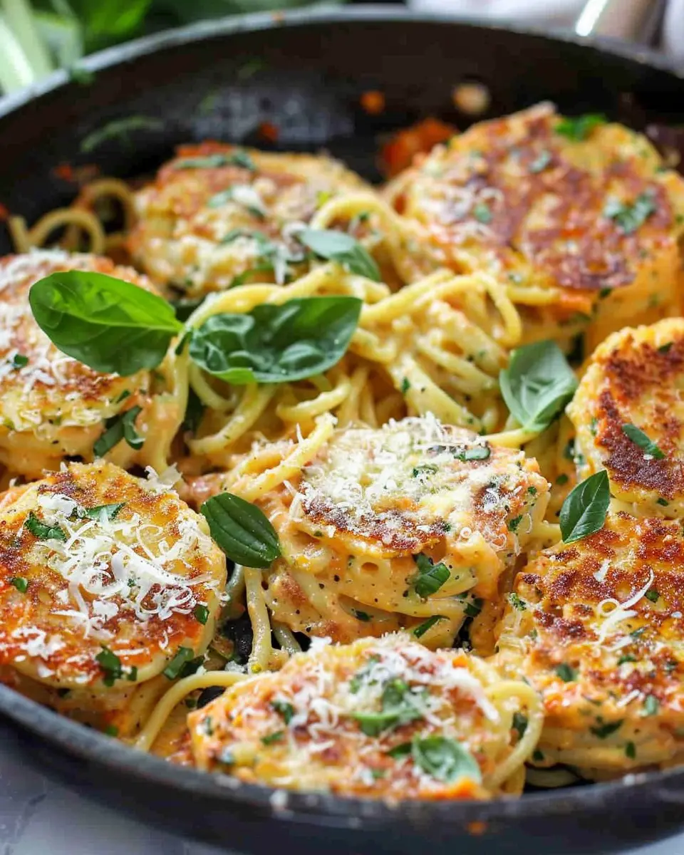 Creamy Tomato Garlic Pasta Recipe with Turkey Bacon Delight