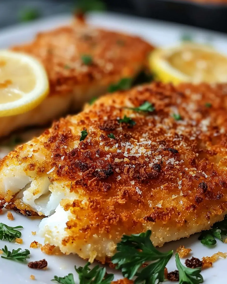 Crispy Parmesan Crusted Fish: A Delicious Twist on Dinner