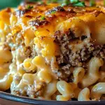 Mac and Cheese Meatloaf Casserole