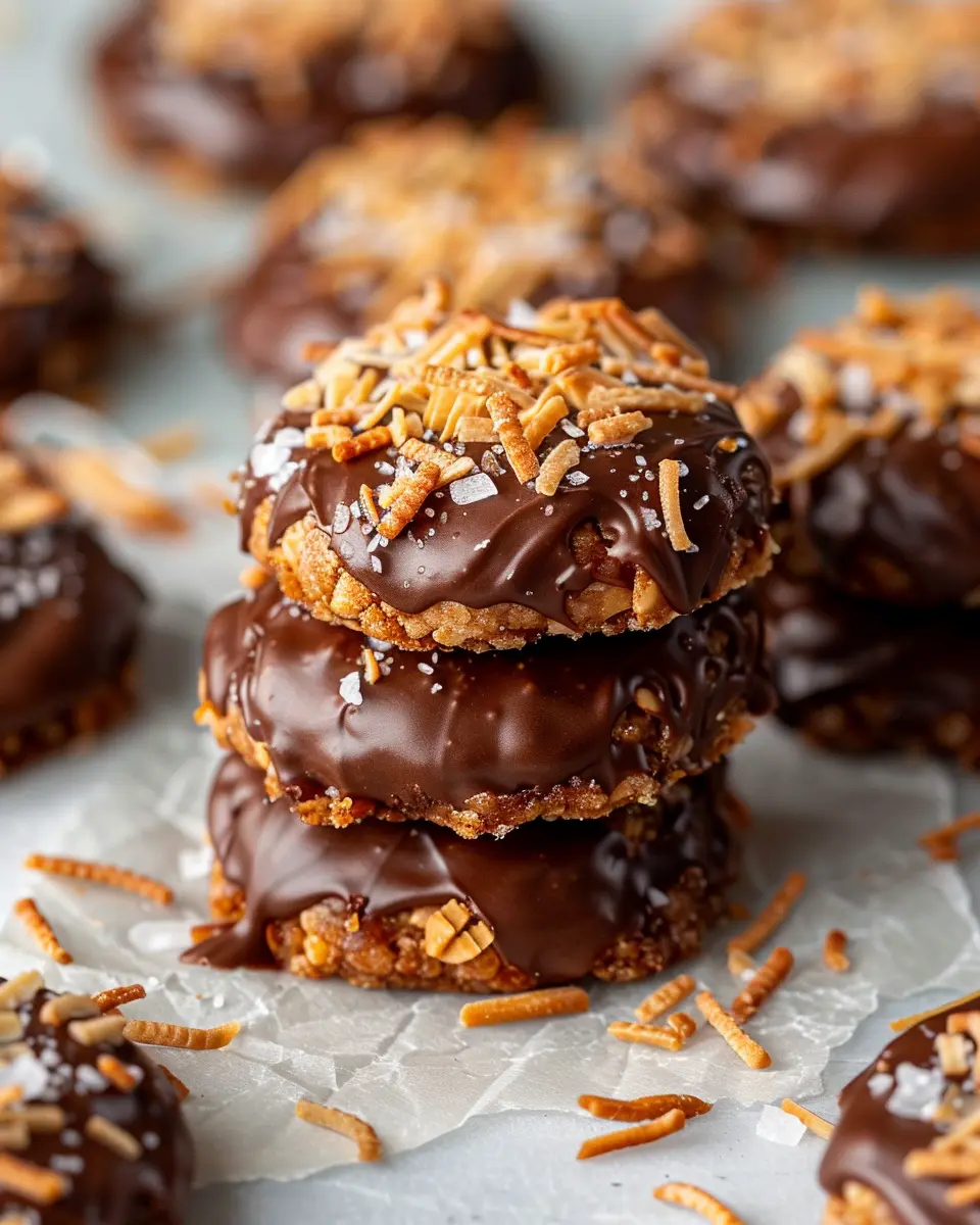 No Bake Samoa Cookies: Easy Indulgence for Sweet Cravings
