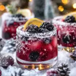 Midnight Frost Christmas Punch