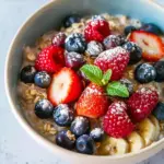 Vegan Overnight oats for Healthy Heart, Skin and Brain