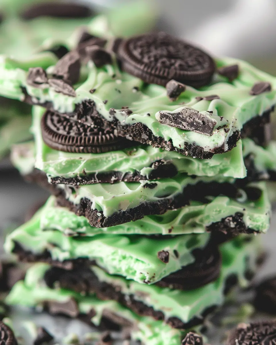 Mint Oreo Bark: Easy Indulgence for Your Sweet Cravings
