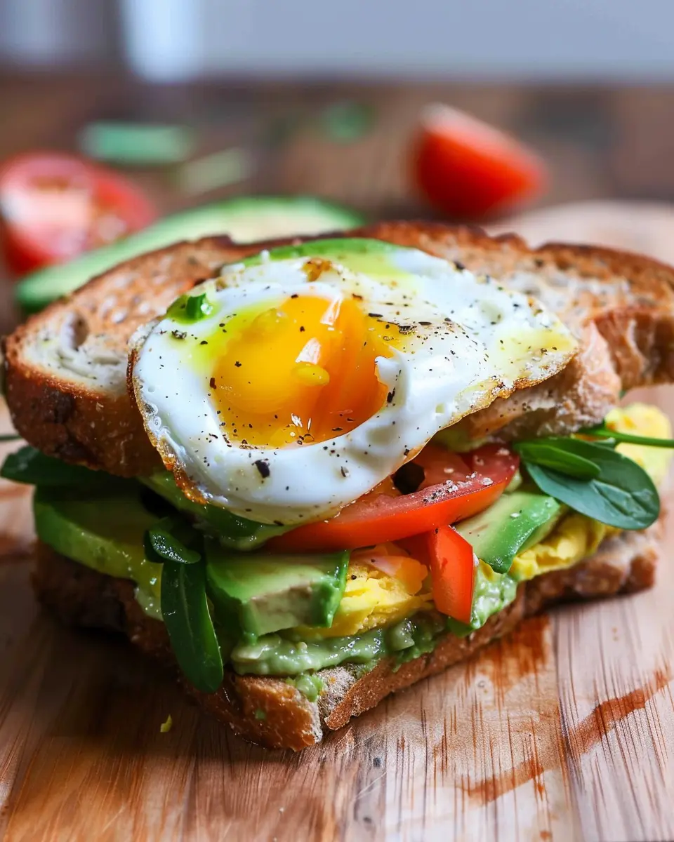 Healthy Avocado Egg Sandwich: The Best Breakfast Boost You’ll Love