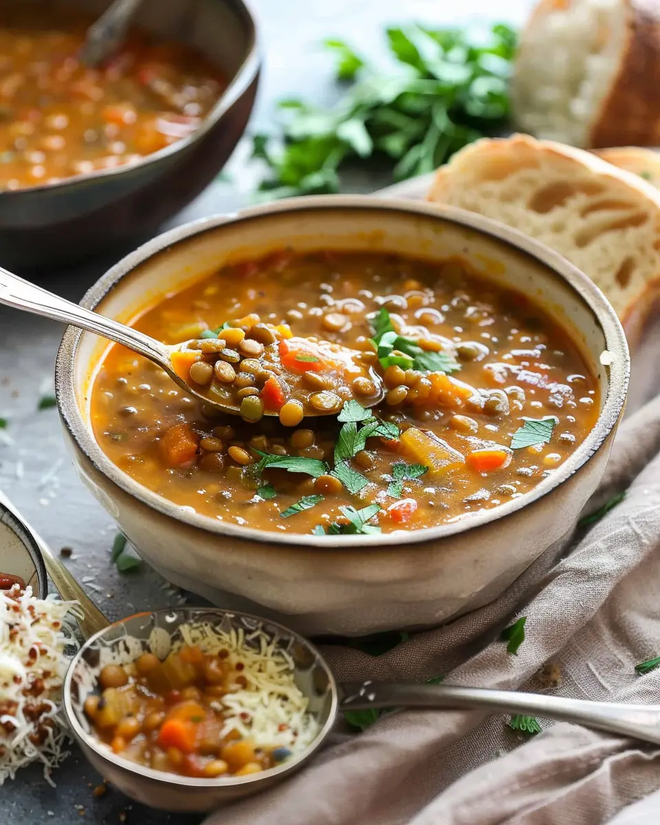 Italian Lentil Soup: Easy, Healthy Comfort in Every Bowl
