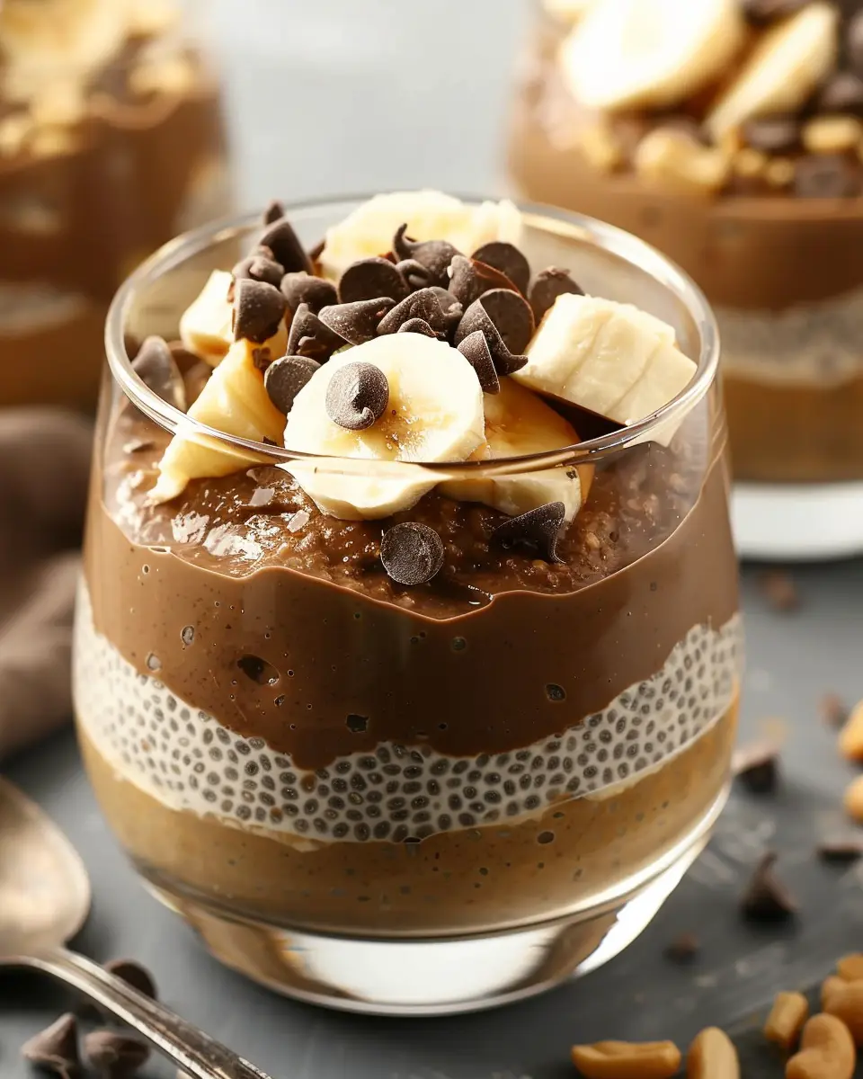 Chocolate Peanut Butter Chia Seed Pudding Bliss: Easy Indulgence at Home