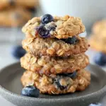 Chewy Blueberry Oatmeal Cookies