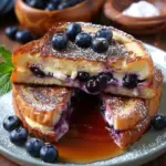 Blueberry Cheesecake Stuffed French Toast