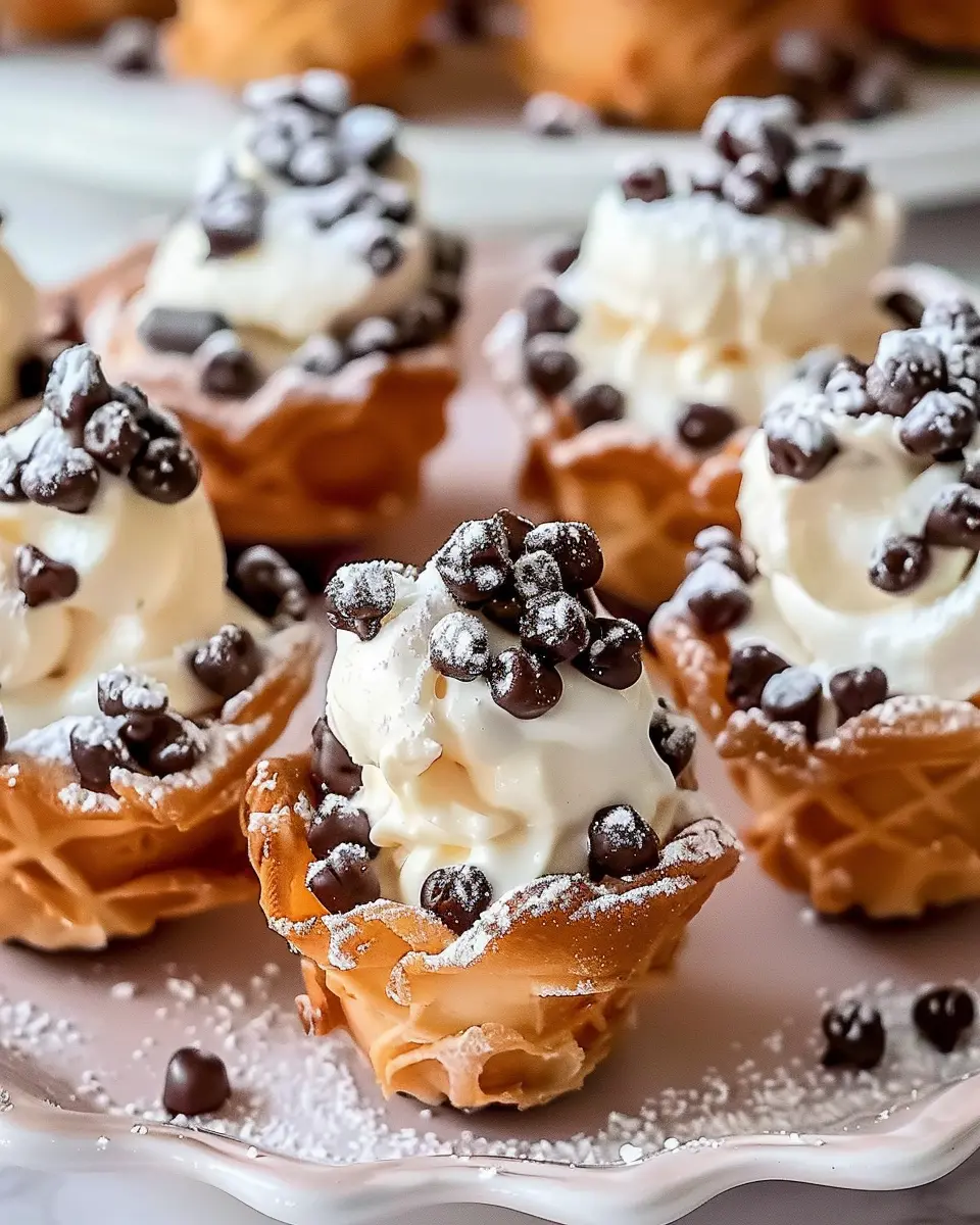 Mini Cannoli Cups: Easy, Indulgent Treats for Any Occasion