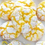Lemon Crinkle Cookies
