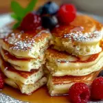 Flourless Cottage Cheese Pancakes