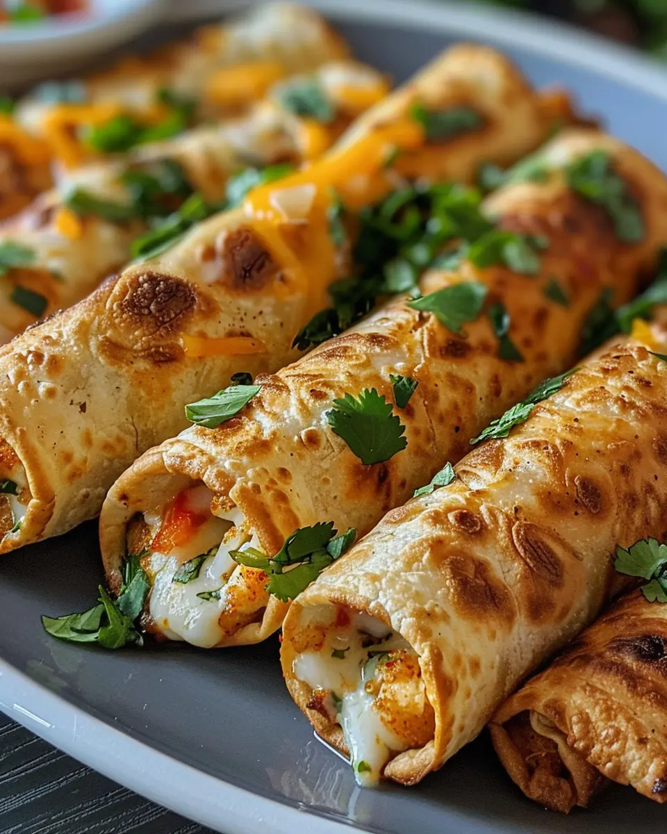 Crispy Chicken Taquitos: Easy Homemade Delight for Everyone
