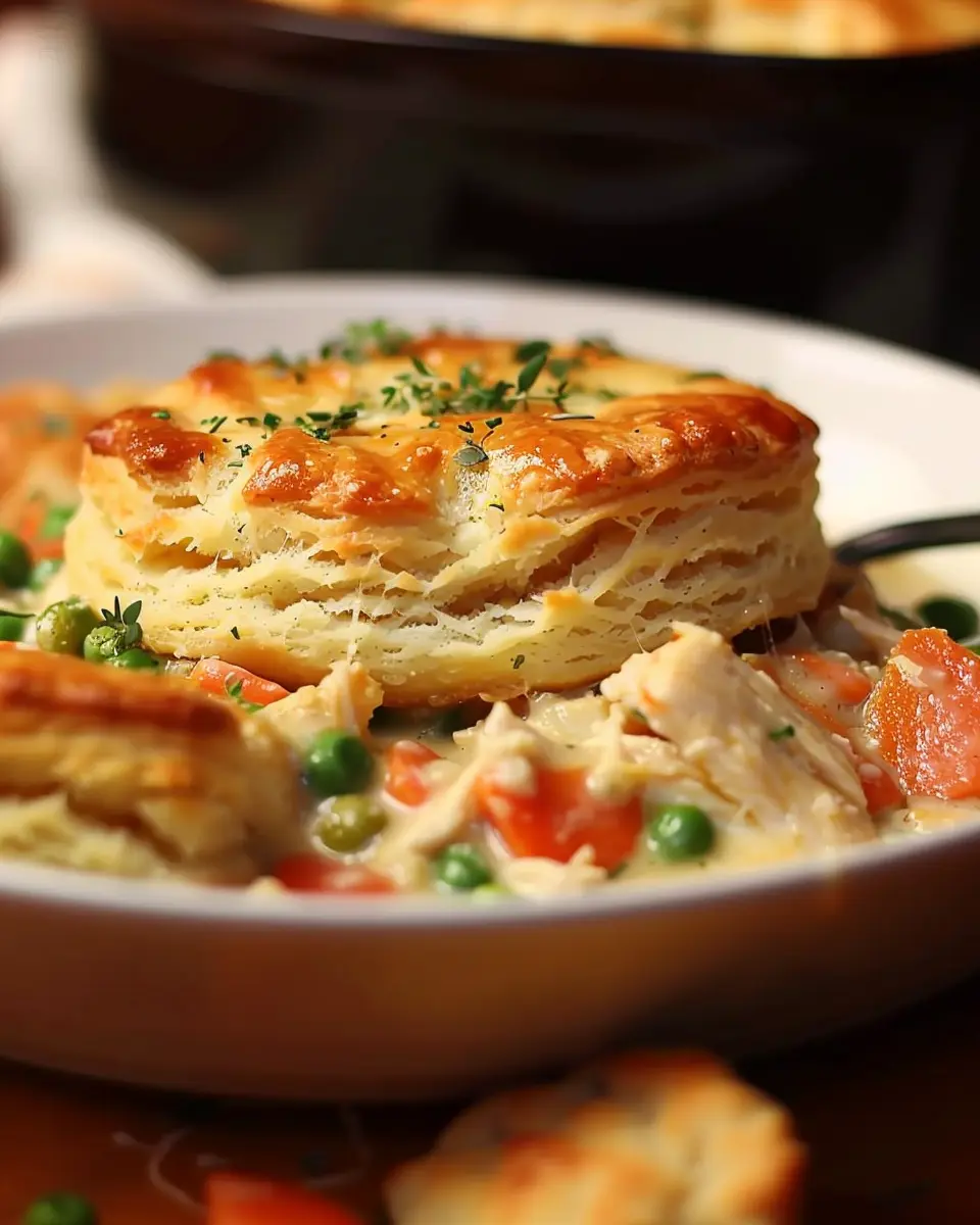 Red Lobster Biscuit Chicken Pot Pie: Easy Comfort Food Delight