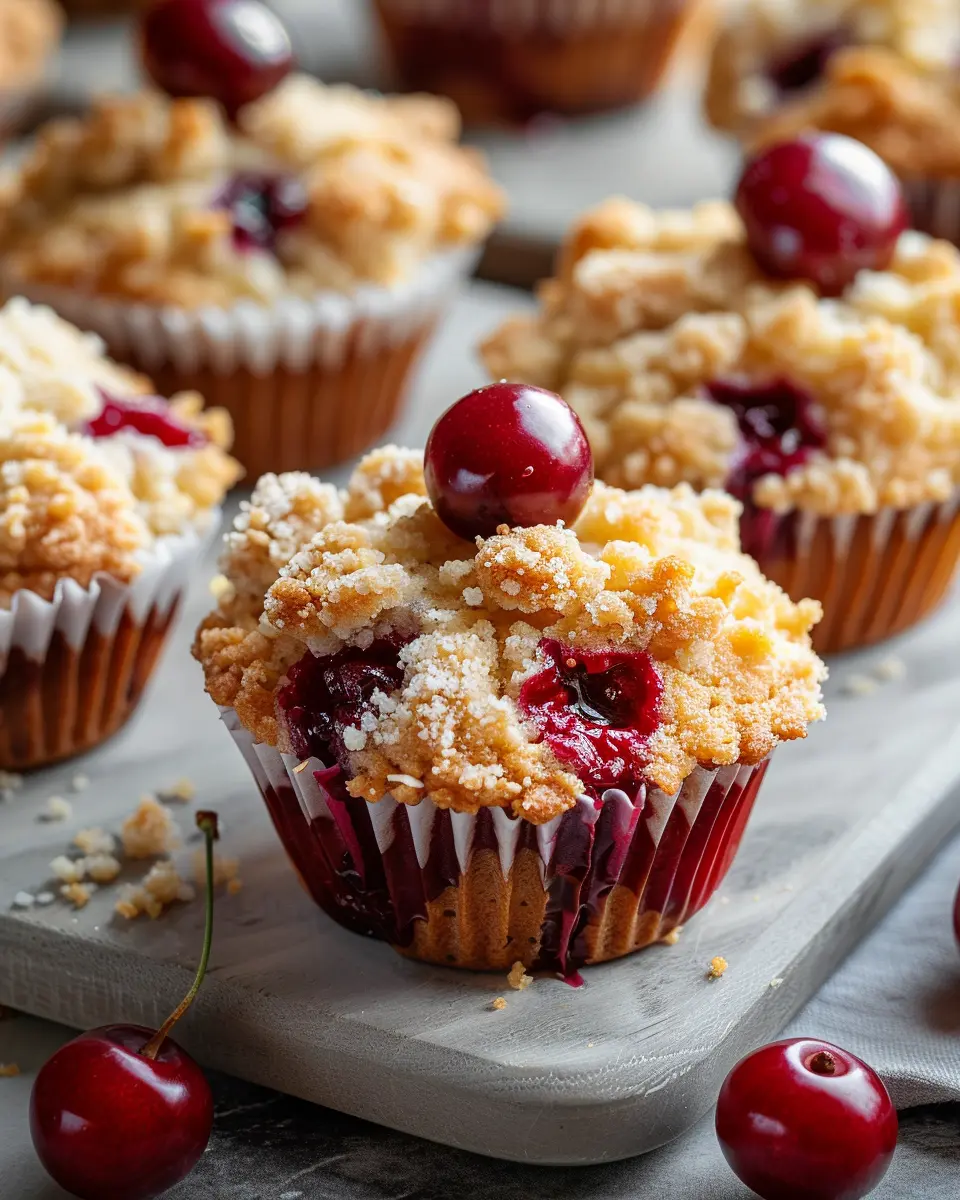 Cherry Cobbler Muffins: Easy to Make and Irresistibly Delicious
