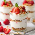 High Protein Cheesecake Jars