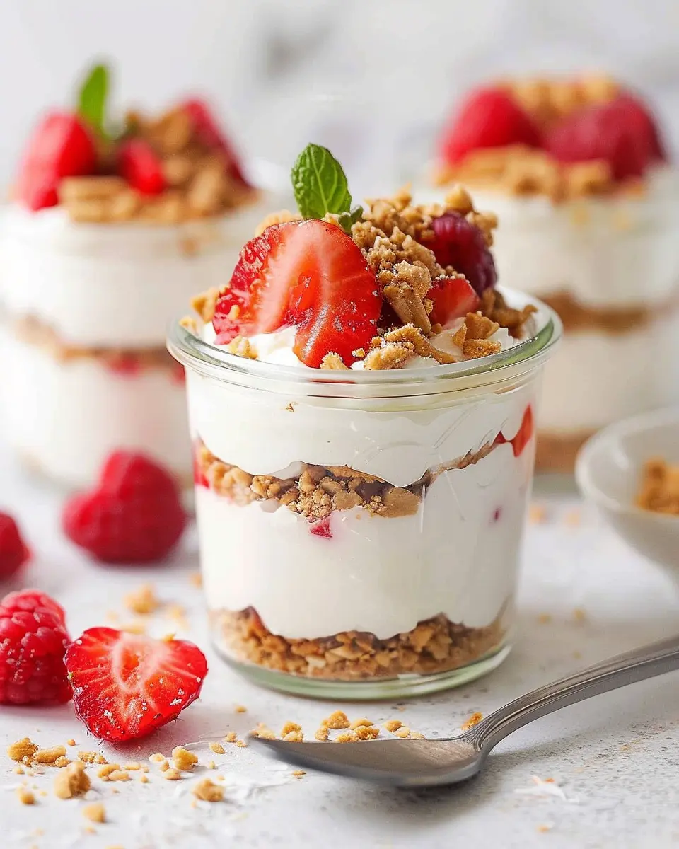 High Protein Cheesecake Jars – The Best Guilt-Free Delight