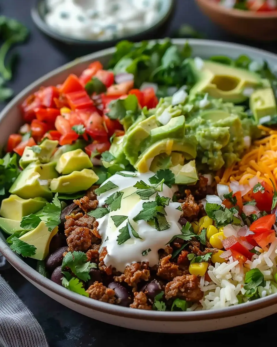 Easy Low Carb Burrito Bowl: A Flavorful Twist with Turkey Bacon