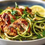Greek Chicken Zucchini Noodles Recipe