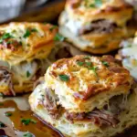 Baked French Dip Biscuits Recipe