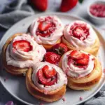 Vegan Strawberry Sweet Rolls