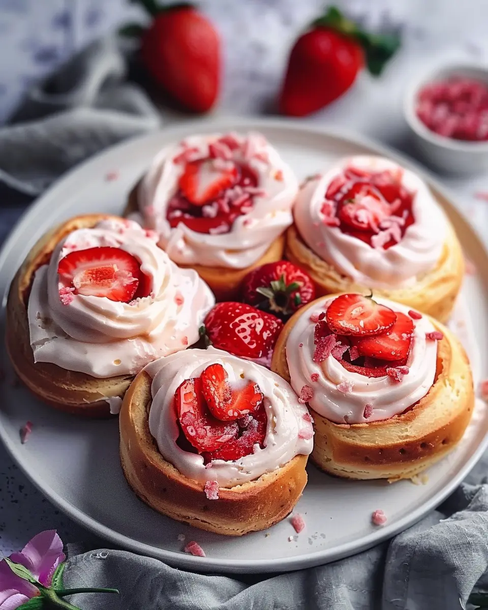 Vegan Strawberry Sweet Rolls: Easy, Indulgent Treats to Love