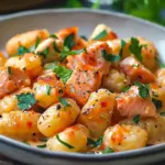 Juicy Smoked Salmon Gnocchi