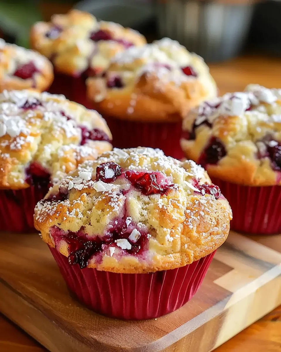 Cranberry Cream Cheese Delight Muffins: Easy, Irresistible Treats