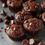 Healthy Chocolate Mini Muffins