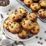Mini Banana Chocolate Chip Muffins