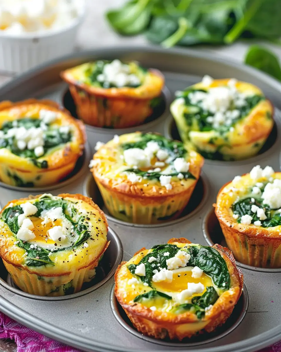 Egg Muffins with Spinach and Feta: The Easy Breakfast You’ll Love