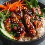 Sticky Chicken Bowls Recipe