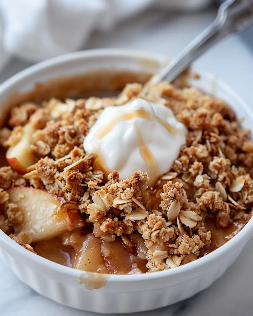 Healthy High Protein Apple Crisp: A Guilt-Free Indulgence