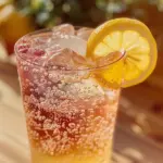 Honey Lemon Pink Soda