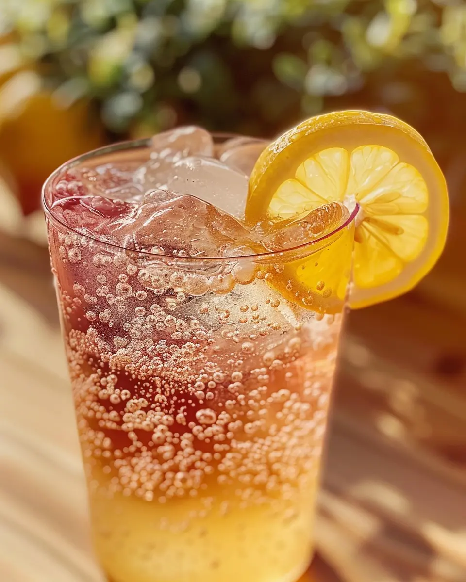 Honey Lemon Pink Soda: Refreshing and Easy Homemade Delight