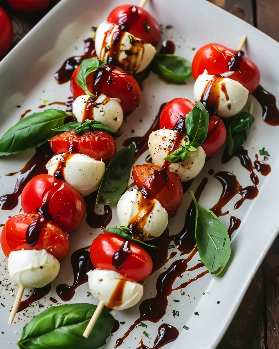Valentine’s Caprese Skewers: Easy, Romantic Treats for Dinner