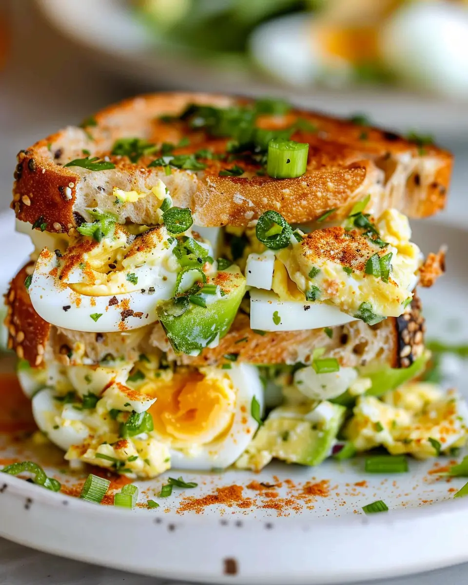 Crispy Egg Salad with Turkey Bacon: A Healthy Twist You’ll Love