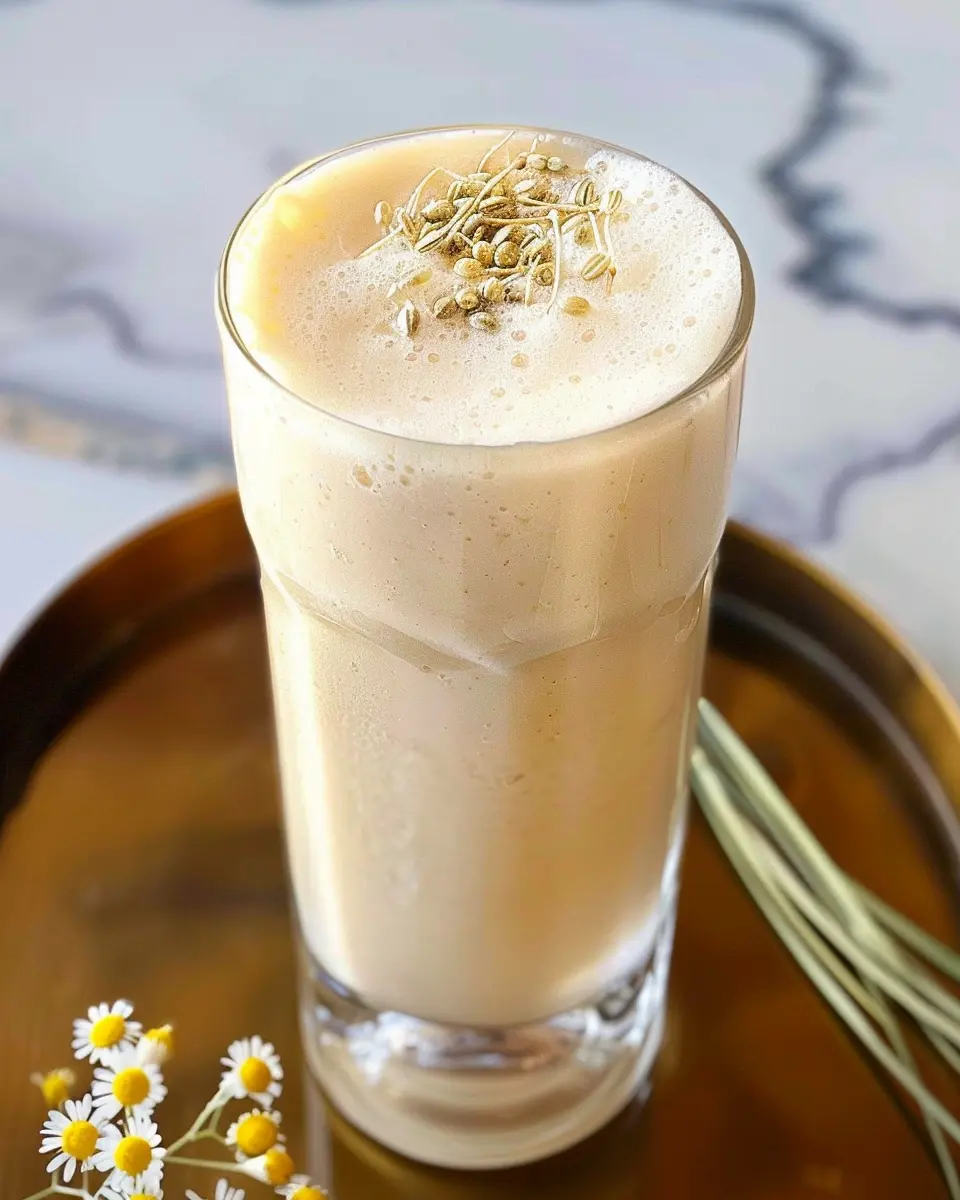 Banana Chamomile Tea Smoothie: A Calm and Creamy Delight