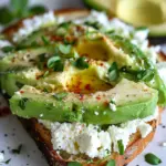 Avocado Toast with Cottage Cheese