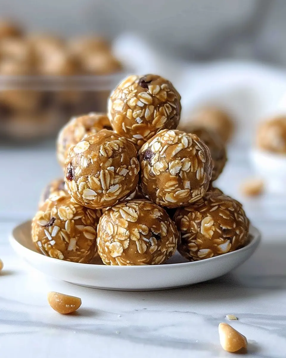 No-Bake Peanut Butter Energy Bites: Easy Treat for Busy Days