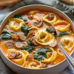 Butternut Squash & Sausage Tortellini Soup Recipe