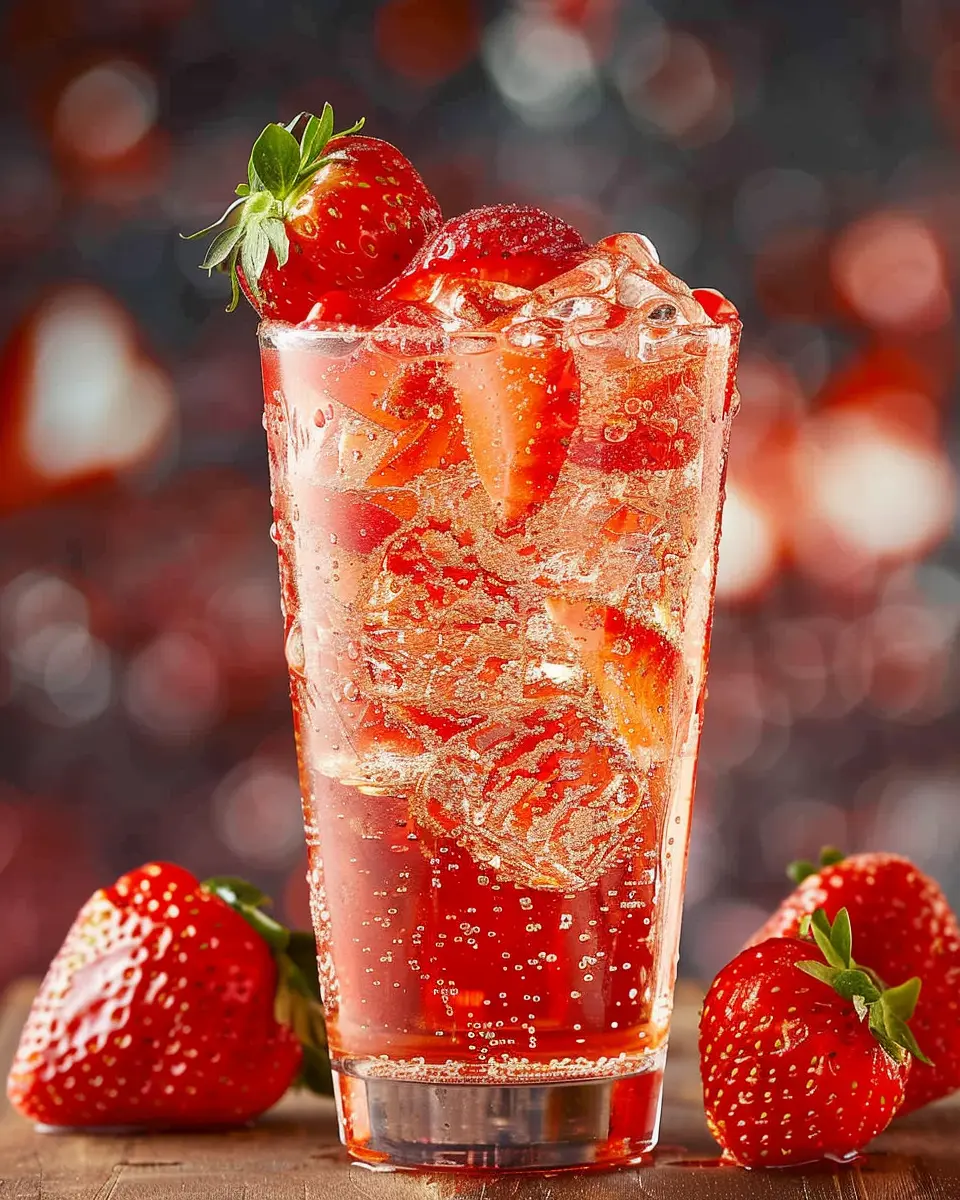 Strawberry Dirty Sprite: A Refreshingly Indulgent Twist