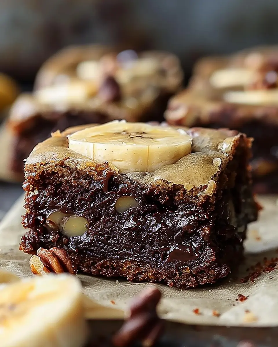 Banana Bread Brownies: The Indulgent Twist You’ll Love