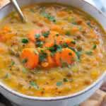 Carrot and Lentil Soup
