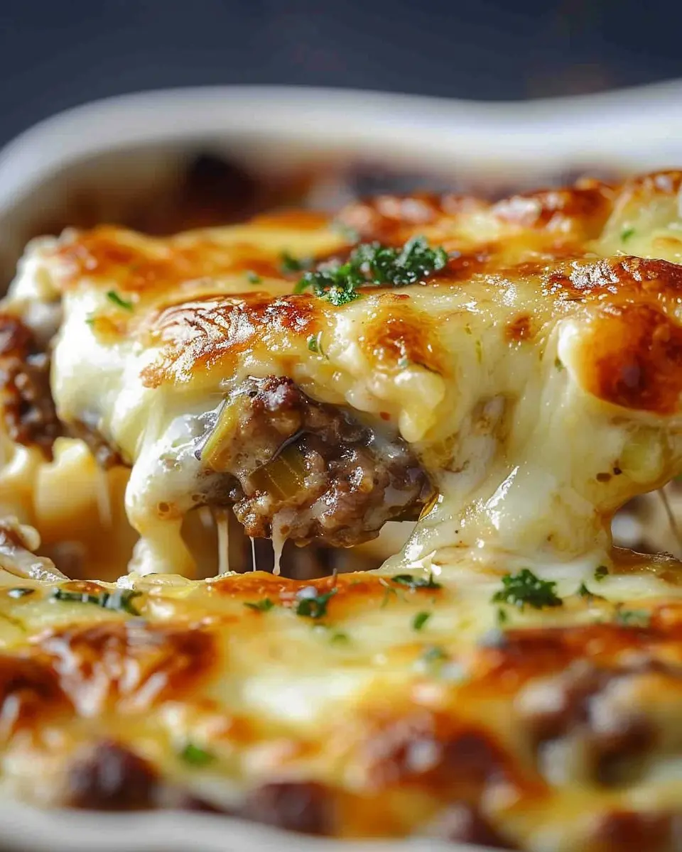 Low Carb Philly Cheesesteak Casserole: Easy High Protein Delight