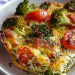 High-Protein Veggie Bake with Cottage Chees